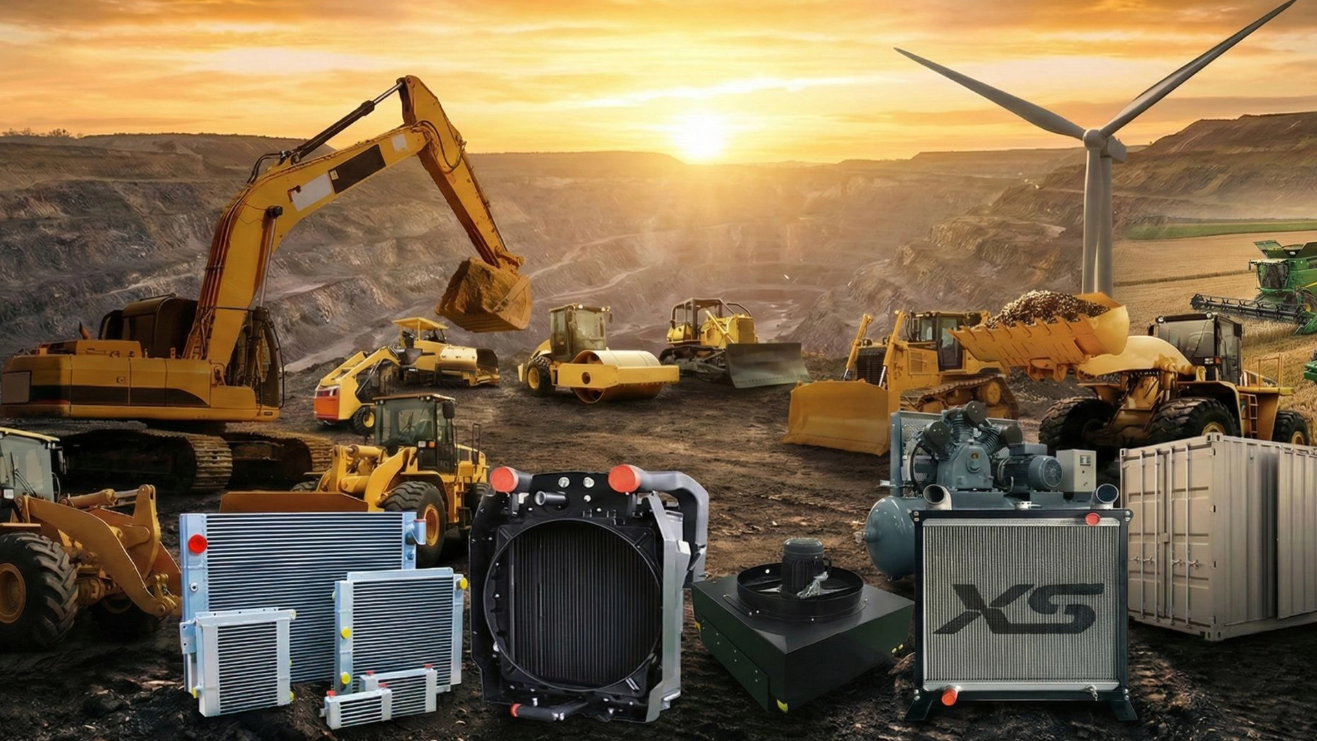 Industrial heat exchanger and cooling solutions manufacturing — XS Cooler, Wuxi manufacturer